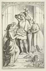 Ilustración para El Progreso del Peregrino de John Bunyan